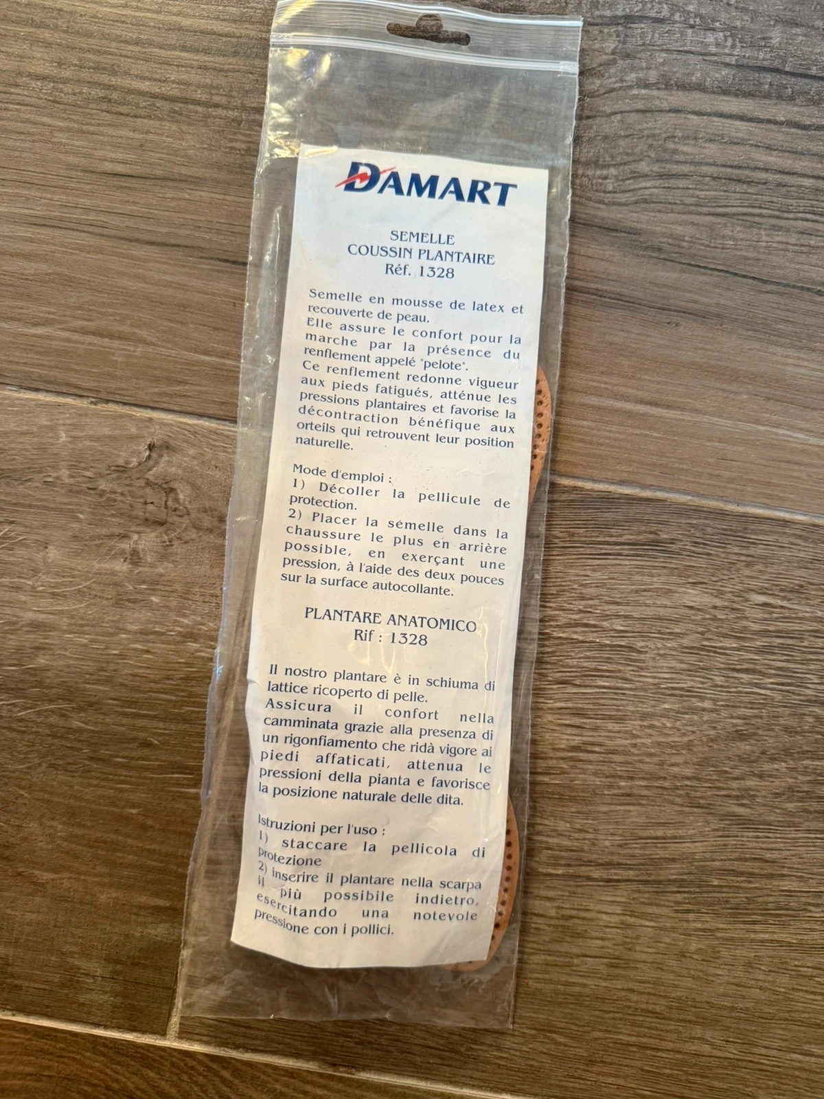 Semelle coussin plantaire Damart – photo 2